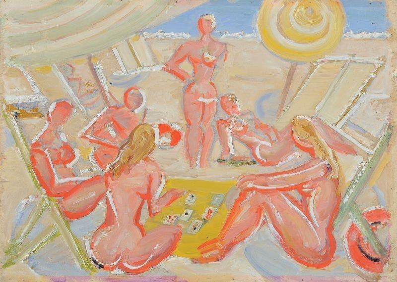 Moses Levy - Bagnanti