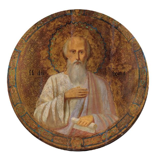 Icona del XIX secolo - San Tommaso