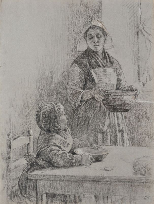 Louis Émile Adan - Colazione