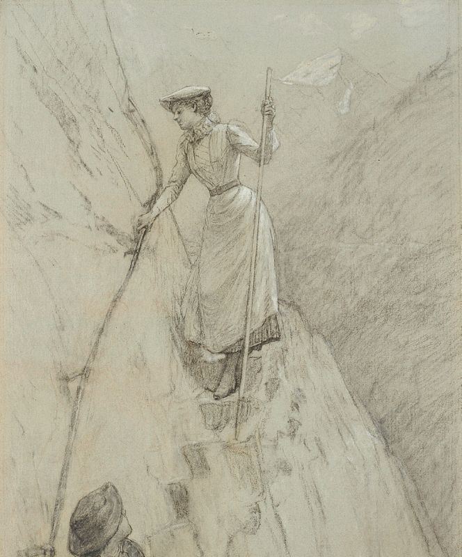 Louis Émile Adan - La Ferrata