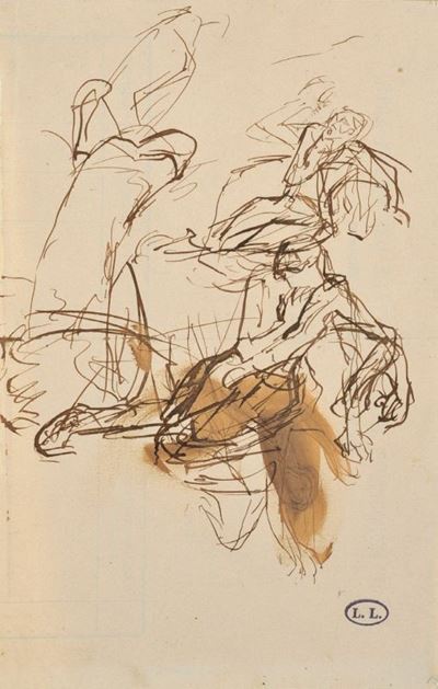 Studio per «la Mort Et le Bûcheron»