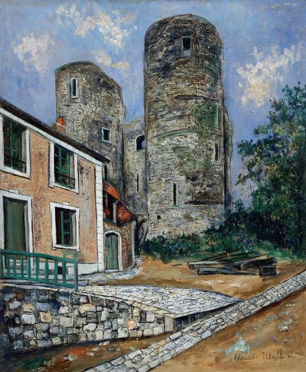 Maurice Utrillo - Le vieux chateau