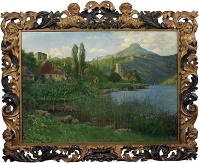 Paesaggio Montano con Lago