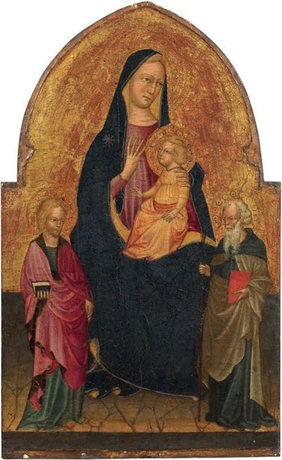 Madonna Col Bambino e Due Santi