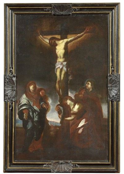Crocifissione con la Vergine, San Giovannino e la Maddalena
