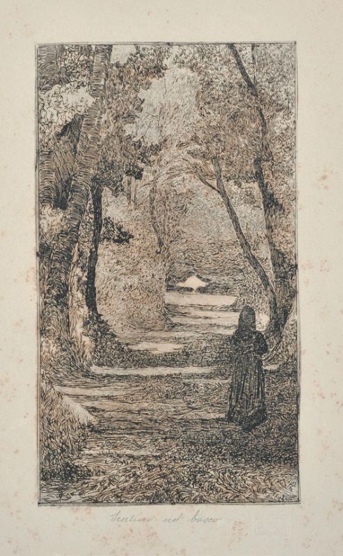 Giovanni Fattori - Sentiero nel Bosco