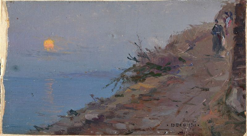 Nicolas De Corsi - Figure al Tramonto