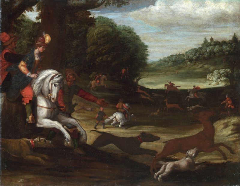 Antonio Tempesta - Caccia al Cervo
