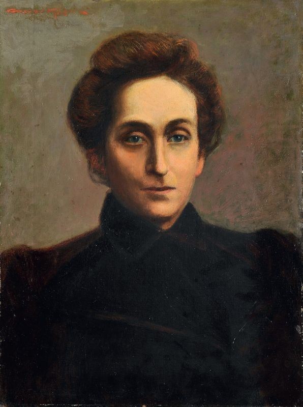 Oscar Ghiglia - Ritratto di Signora, Maddalena Rastelli