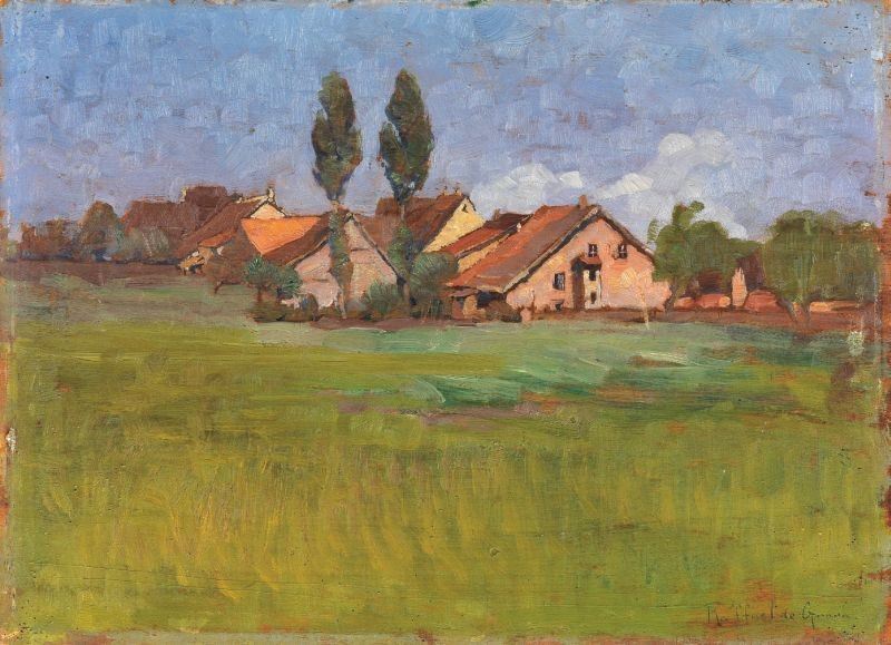 Raffaele De Grada - Paesaggio Svizzero
