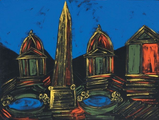 Tano Festa - Piazza del Popolo