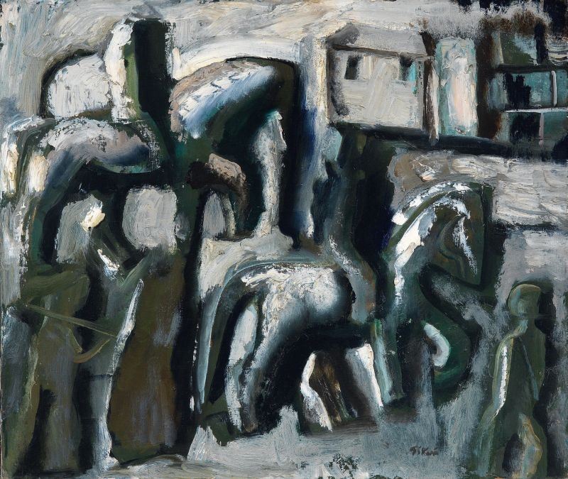 Mario Sironi - Cavalieri