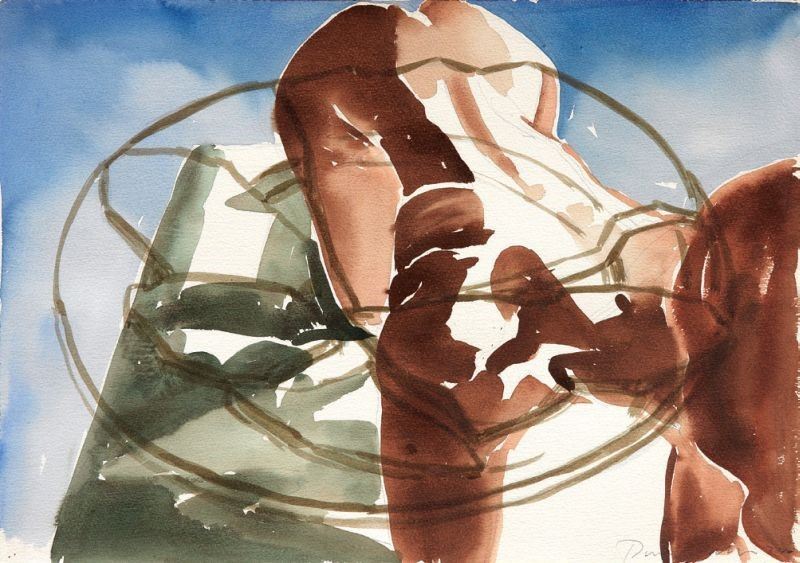 David Salle - Senza Titolo