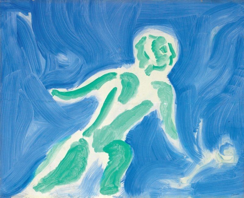 Virgilio Guidi - Figure nelle Spazio