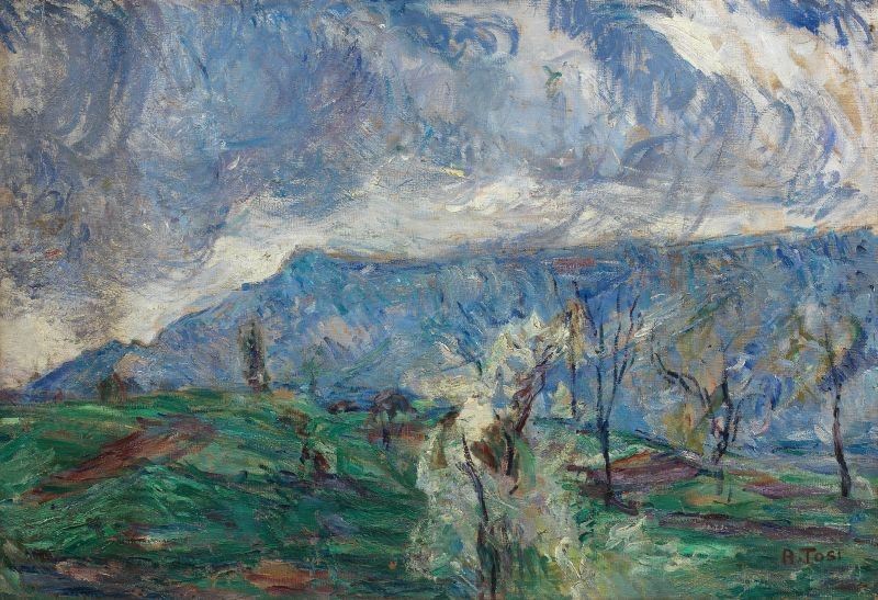 Arturo Tosi - Paesaggio