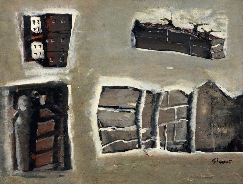 Mario Sironi - Composizione Grigia