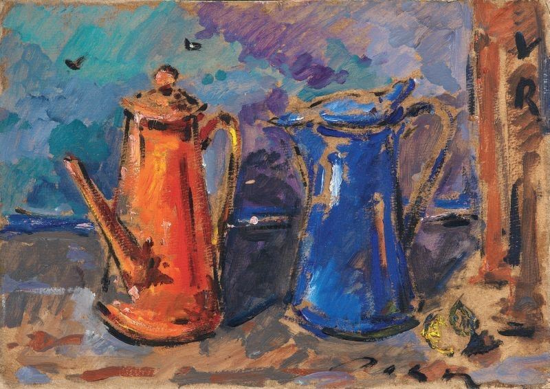 Filippo De Pisis - Natura Morta con Caffettiere