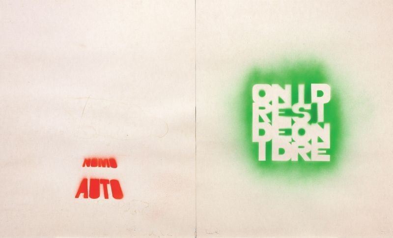 Alighiero Boetti - Ordine e Disordine
