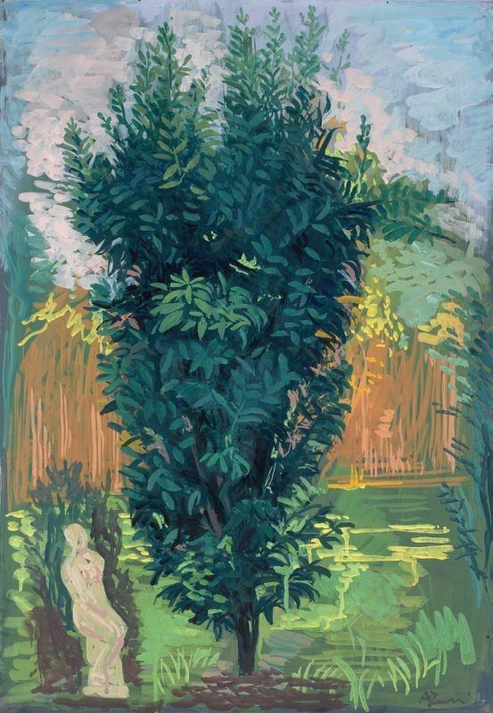 Achille Funi - Pianta D'arancio