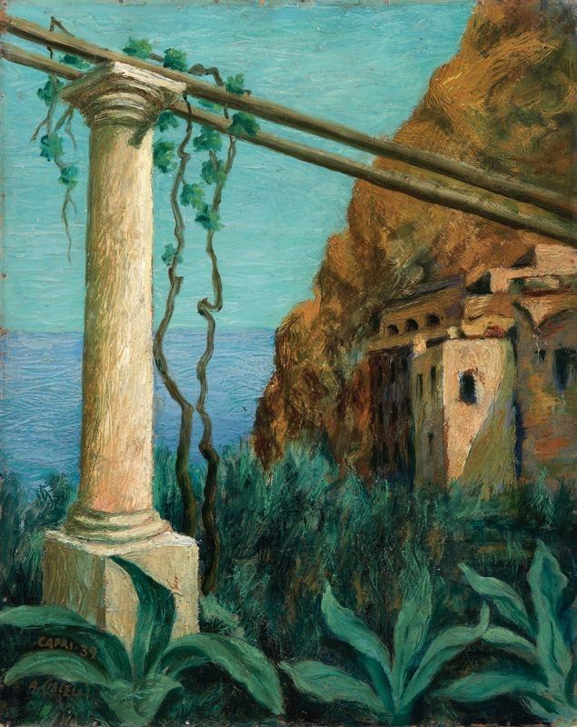 Arturo Ciacelli - Terrazza di Capri