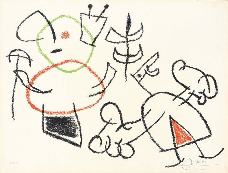 Joan Miró - Senza Titolo