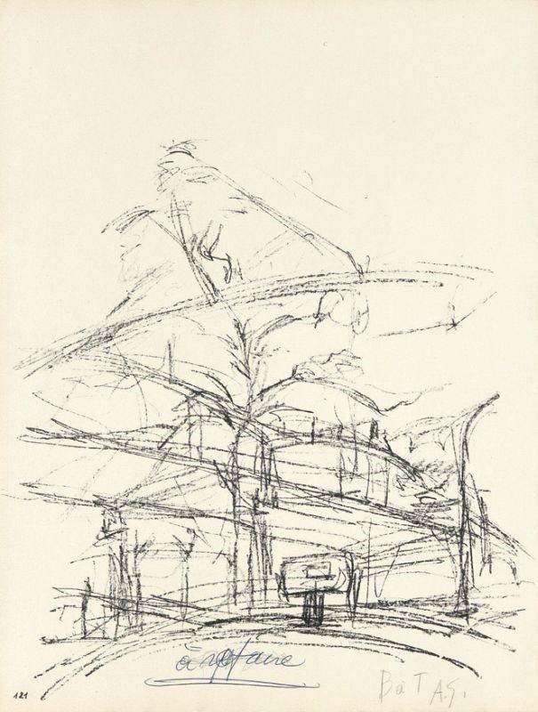 Alberto Giacometti - Senza Titolo