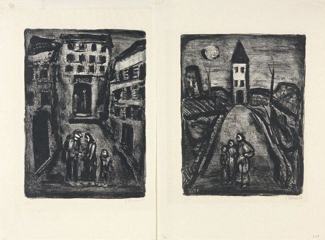 Georges Rouault - La Petite Banlieu