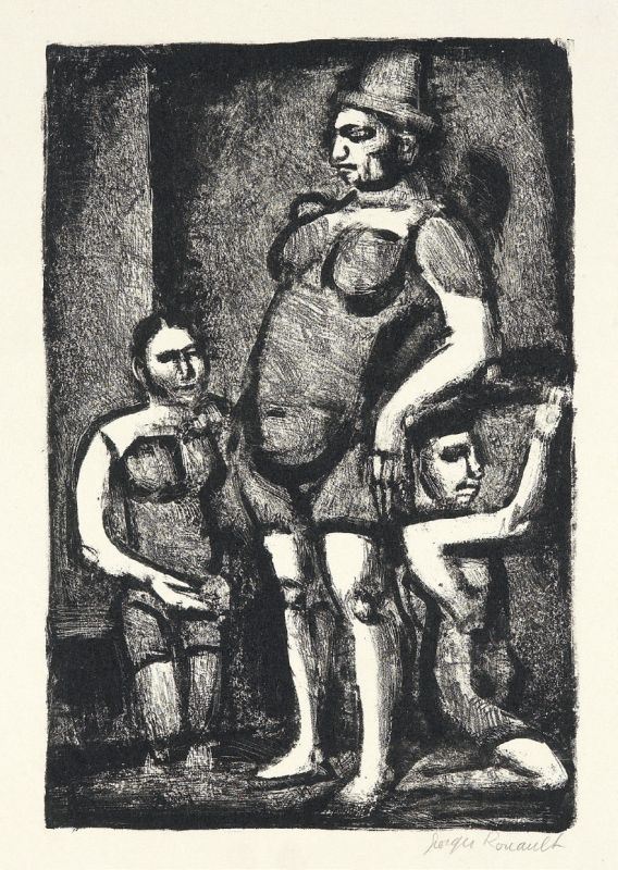 Georges Rouault - Clownesse Au Parade