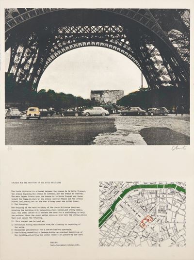 Project For The Wrapping Of The Ecole Militaire, Paris