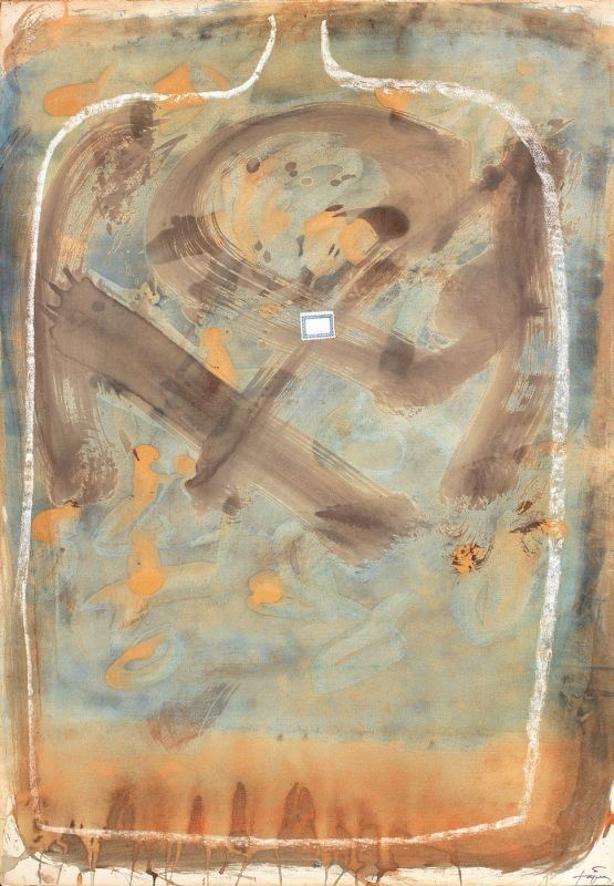 Antoni Tàpies - Bottella Y Etiqueta