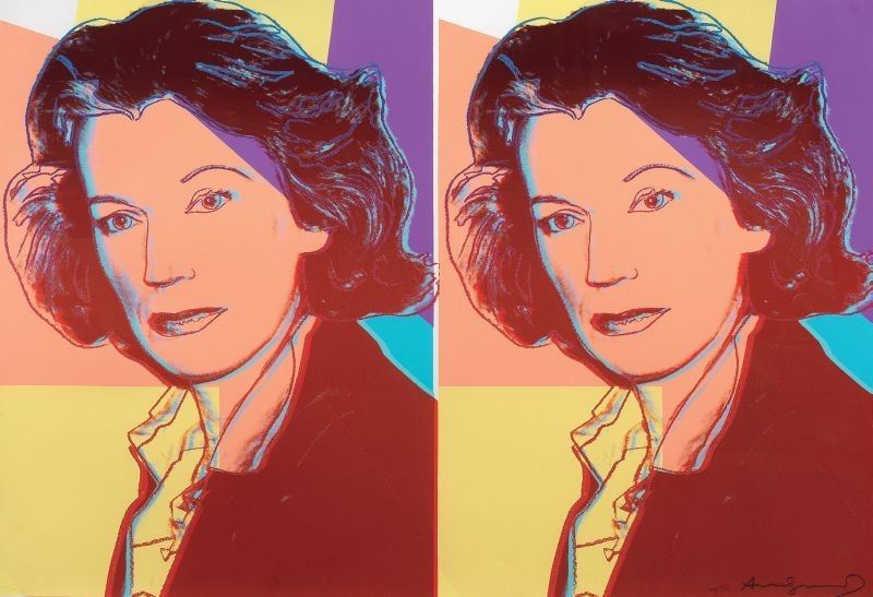 Andy Warhol - Mildred Scheel