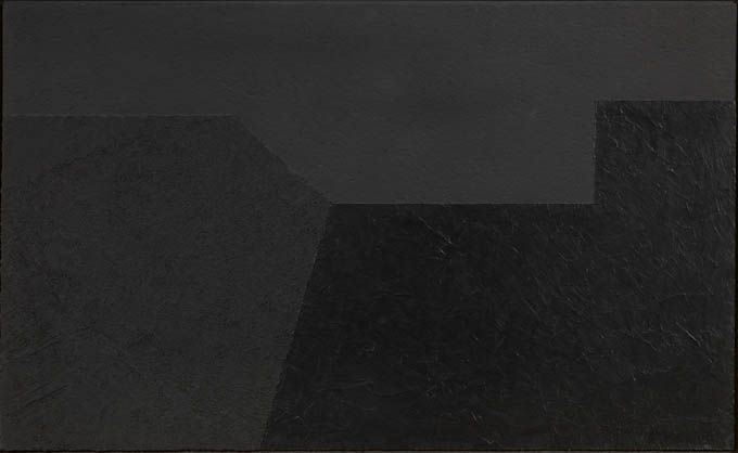Alberto Burri - Nero