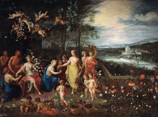 Jan Brueghel il Giovane e Hendrick van Balen - Allegoria della Primavera