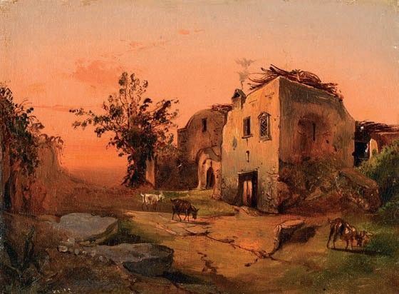 Ignoto del XIX secolo - Paesaggio