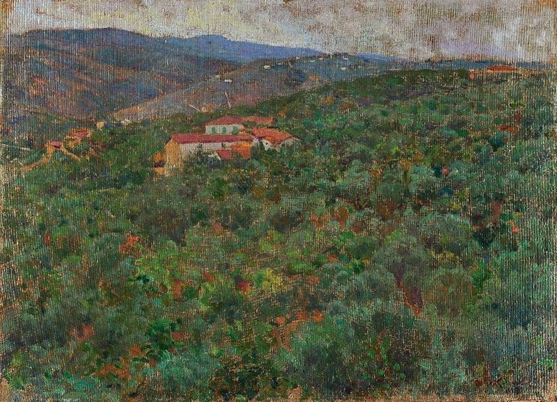 Giorgio Kienerk - Pioggia