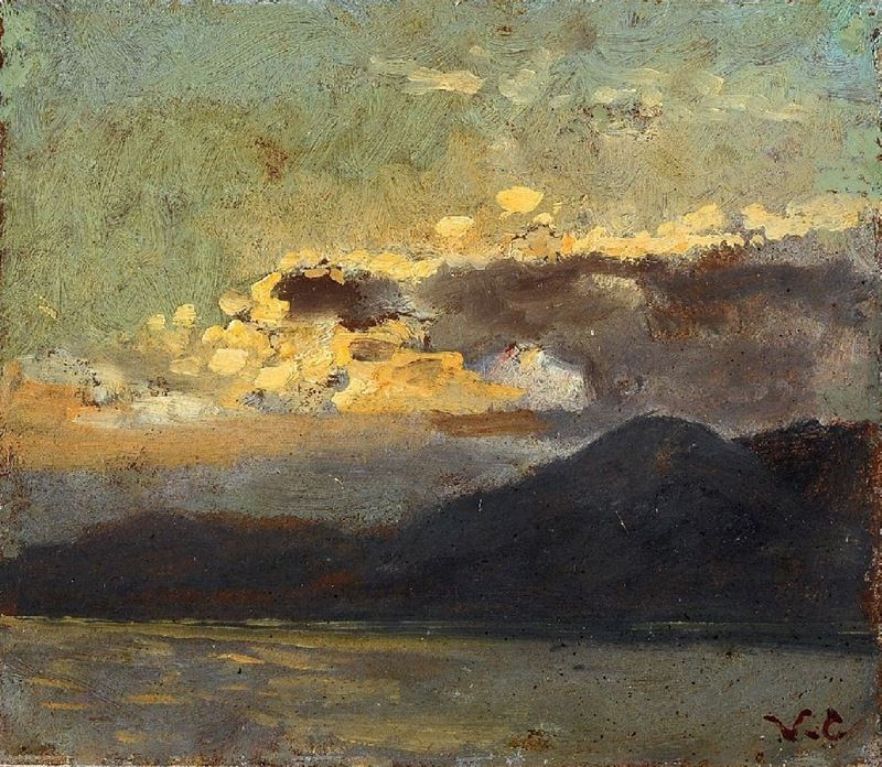 Vincenzo Cabianca - Tramonto