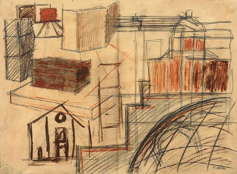 Mario Sironi - Studi di Architettura