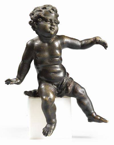 Putto Assiso