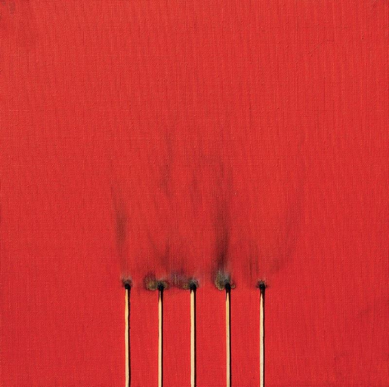 Bernard Aubertin - Dessin De Feu