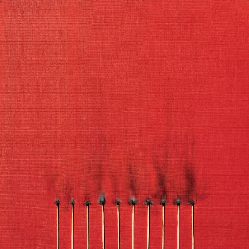 Bernard Aubertin - Dessin De Feu