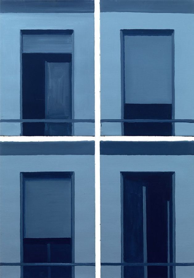 Marco Neri - Quattro Dipinti dalla Serie «windows»