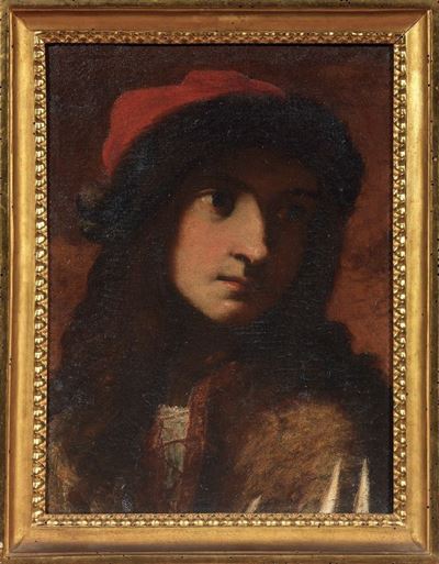Ritratto di Giovane con Cappello Rosso