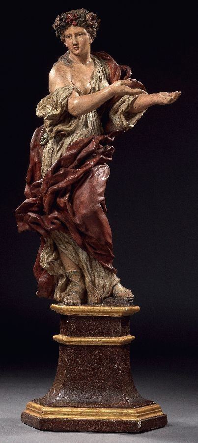 Scuola Genovese del XVII Secolo - Flora