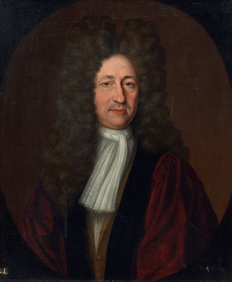 Scuola Inglese del XVII Secolo - Ritratto Virile