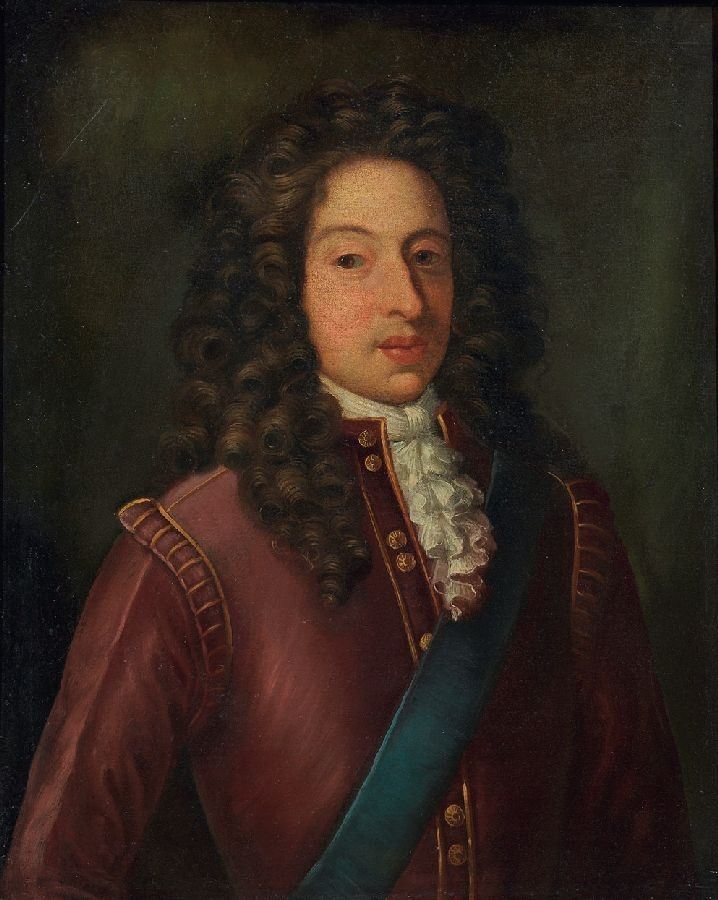 Scuola Inglese del XVIII Secolo - Ritratto di Gentiluomo