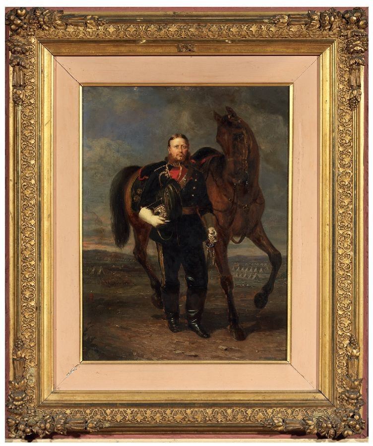 Scuola Austriaca del XIX Secolo - Dragone e Cavallo