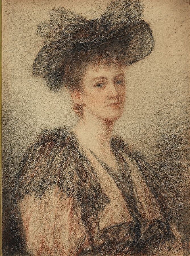 Ignoto Fine XIX Secolo - Ritratto di Donna