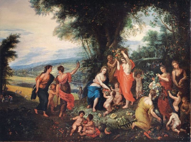 Jan Brueghel il Giovane e Hendrick Van Balen - Allegoria Dell'estate