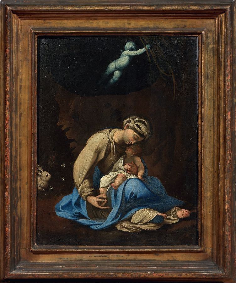 Scuola Senese del XVII Secolo - La Zingarella
