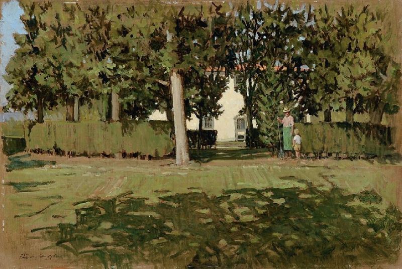 Adriano Basagni - La Rotonda nel Parco della Villa i Collazzi